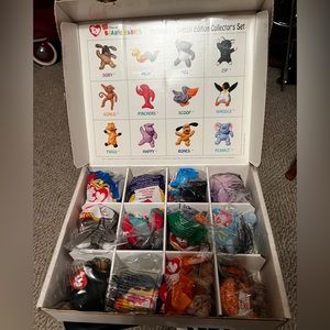 McDonald Special addition Collectors set mini beanie babies still in the box